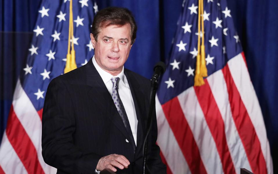 Καταθέτει ο πρώην διευθυντής της προεκλογικής εκστρατείας του Τραμπ